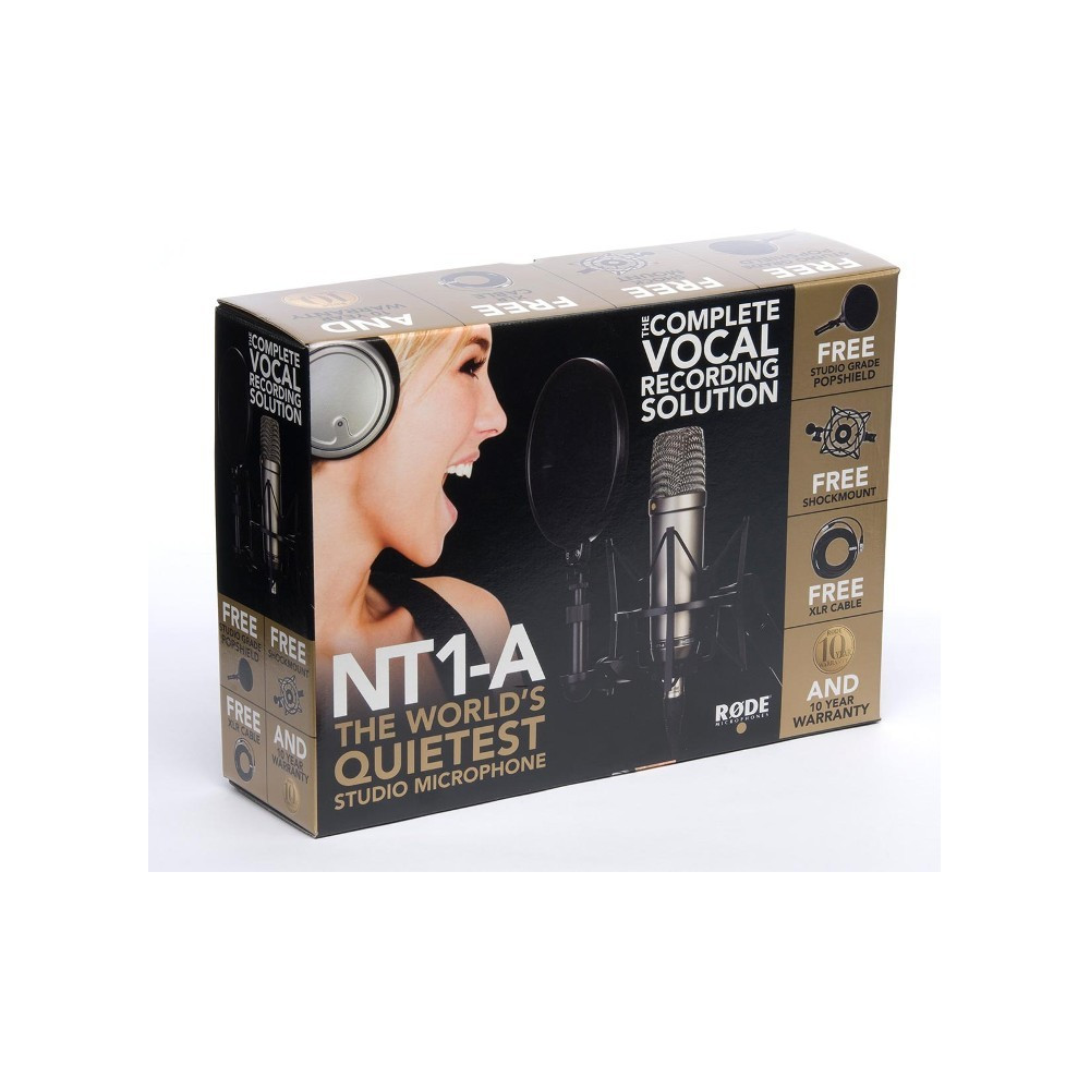 Rode NT1A Condenser Microphone Studio Bundle