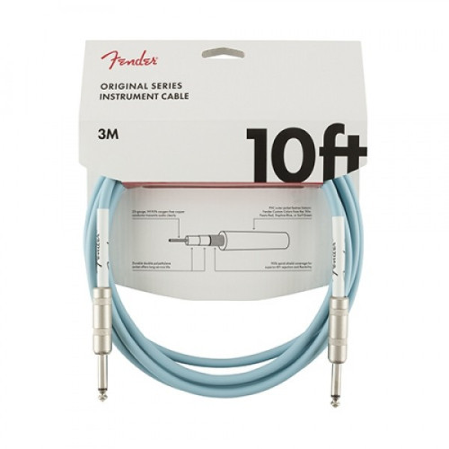 Fender Instrument Cable Original Series 10Ft Daphne Blue