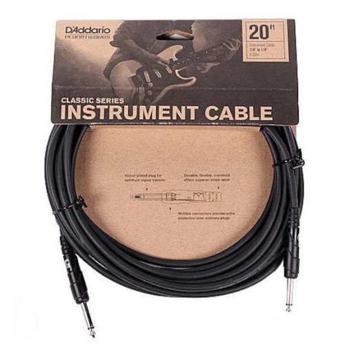 D'Addario Planetwaves PWCGT20 Instrument Cable 20ft