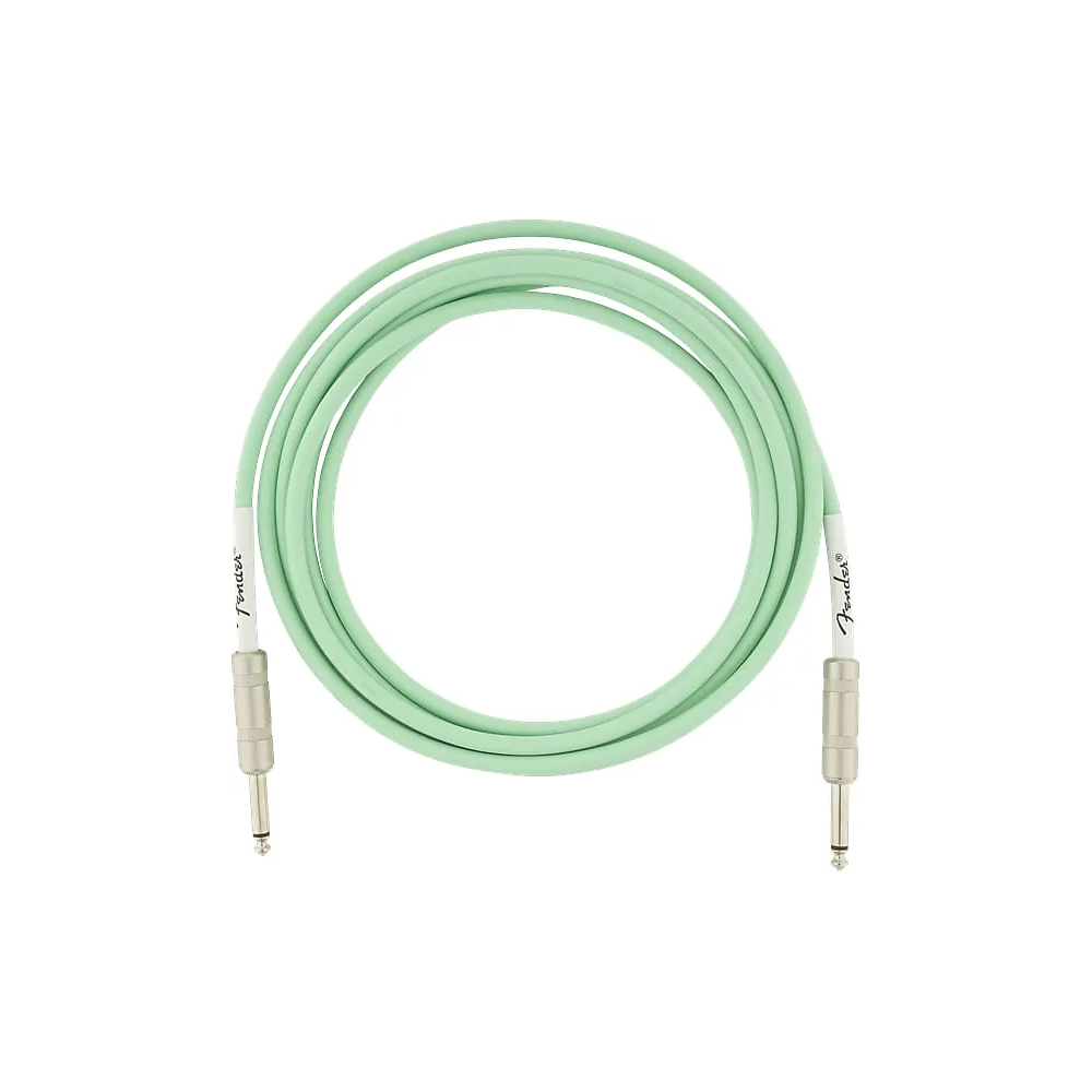 Fender Instrument Cable Original Series 10ft Surf Green - The Perfect Cable for Your Sound