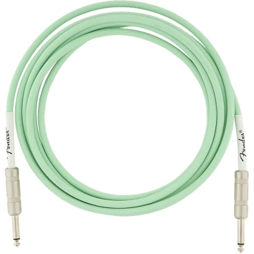 Fender Instrument Cable Original Series 10ft Surf Green - The Perfect Cable for Your Sound