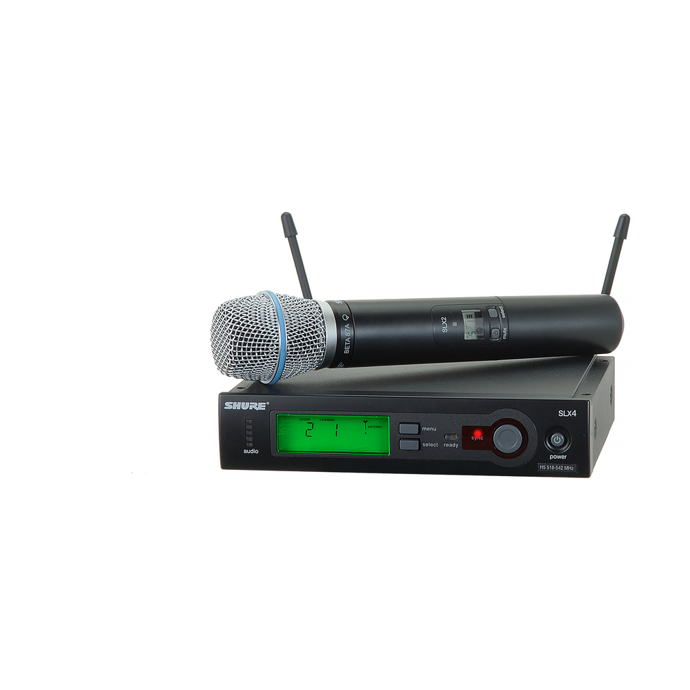 Shure SLX24/Beta87A Handheld Wireless System