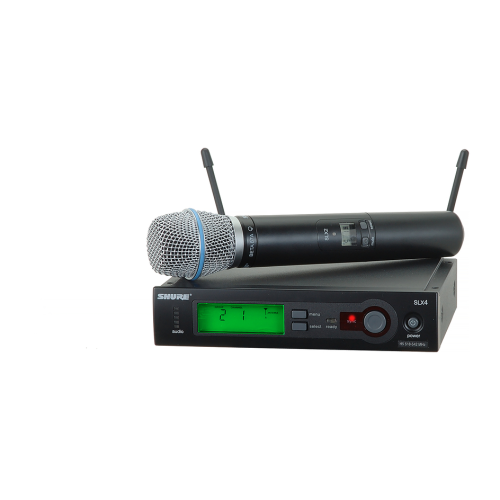 Shure SLX24/Beta87A Handheld Wireless System