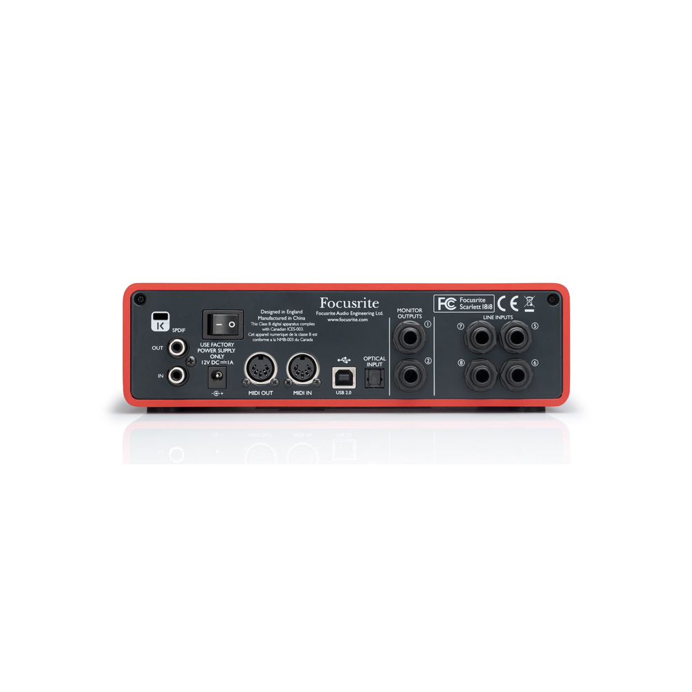 Focusrite Scarlett 18i8 USB 2.0 Audio Interface 