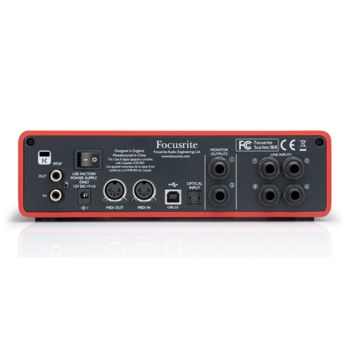 Focusrite Scarlett 18i8 USB 2.0 Audio Interface 