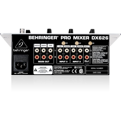 Behringer DX626 DJ Mixer 