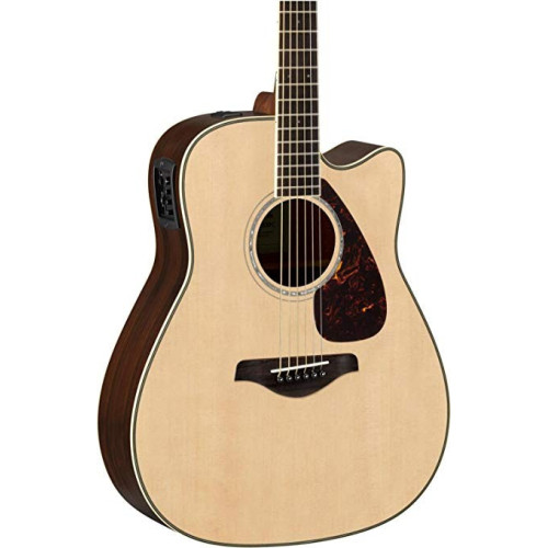 Yamaha FGX830C Semi Acoustic Cutaway Guitar: Best Price in India