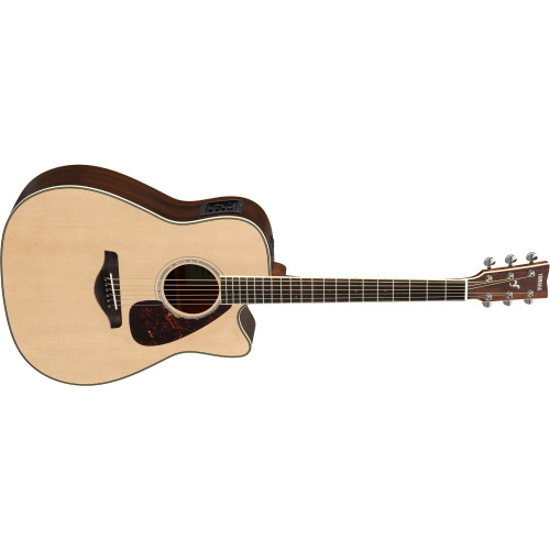 Yamaha FGX830C Semi Acoustic Cutaway Guitar: Best Price in India