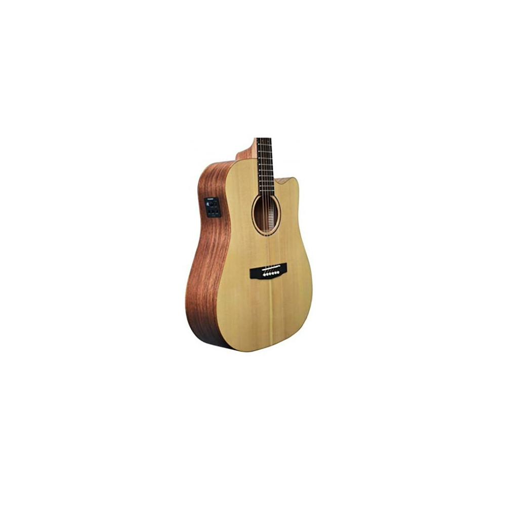 Cort Earth Grand Cutaway Semi Acoustic Guitar with Pickup for Best Price