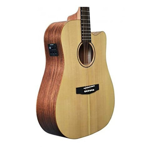 Cort Earth Grand Cutaway Semi Acoustic Guitar with Pickup for Best Price