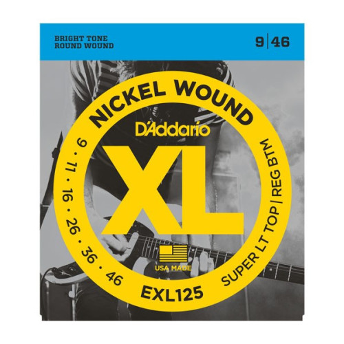 D'Addario EXL125 Super Light