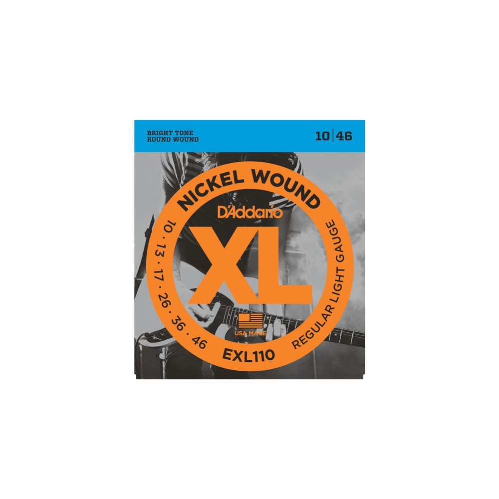 D'Addario EXL110 Regular Light Electric Guitar String Set