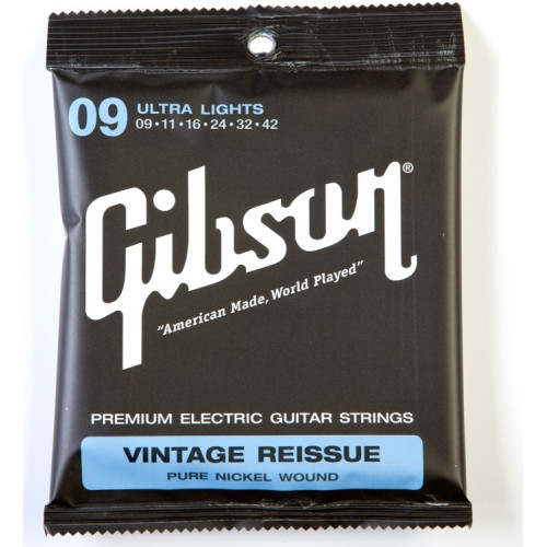 Gibson VR9 Ultra Light Electric Guitar String Set