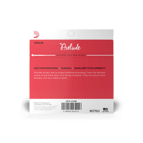 Daddario Prelude J810 4/4 Size Violin Strings for Best Price in India