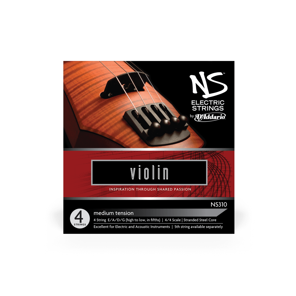 NS Electric Violin String Set 4/4 Medium Tension