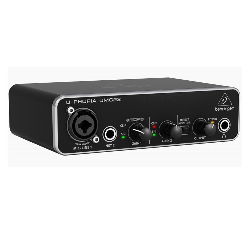 Behringer UMC22 2x2 Audio Interface