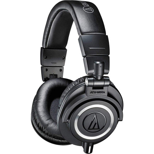 Audio-Technica ATH-M50x Professional Studio Monitor Headphones (Black) Best Price In India