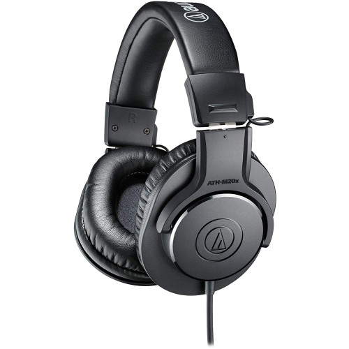 Audio-Technica ATH-M20x Over-Ear Professional Studio Monitor Headphones (Black) Best Price In India