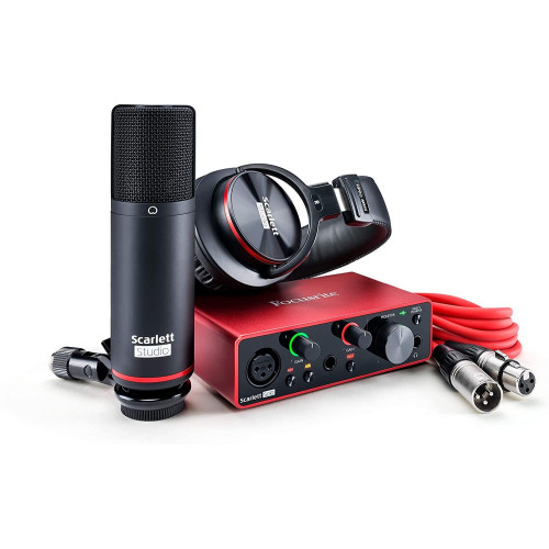 Focusrite Scarlett Solo Studio Pack 3rd Generation for Best Price in India