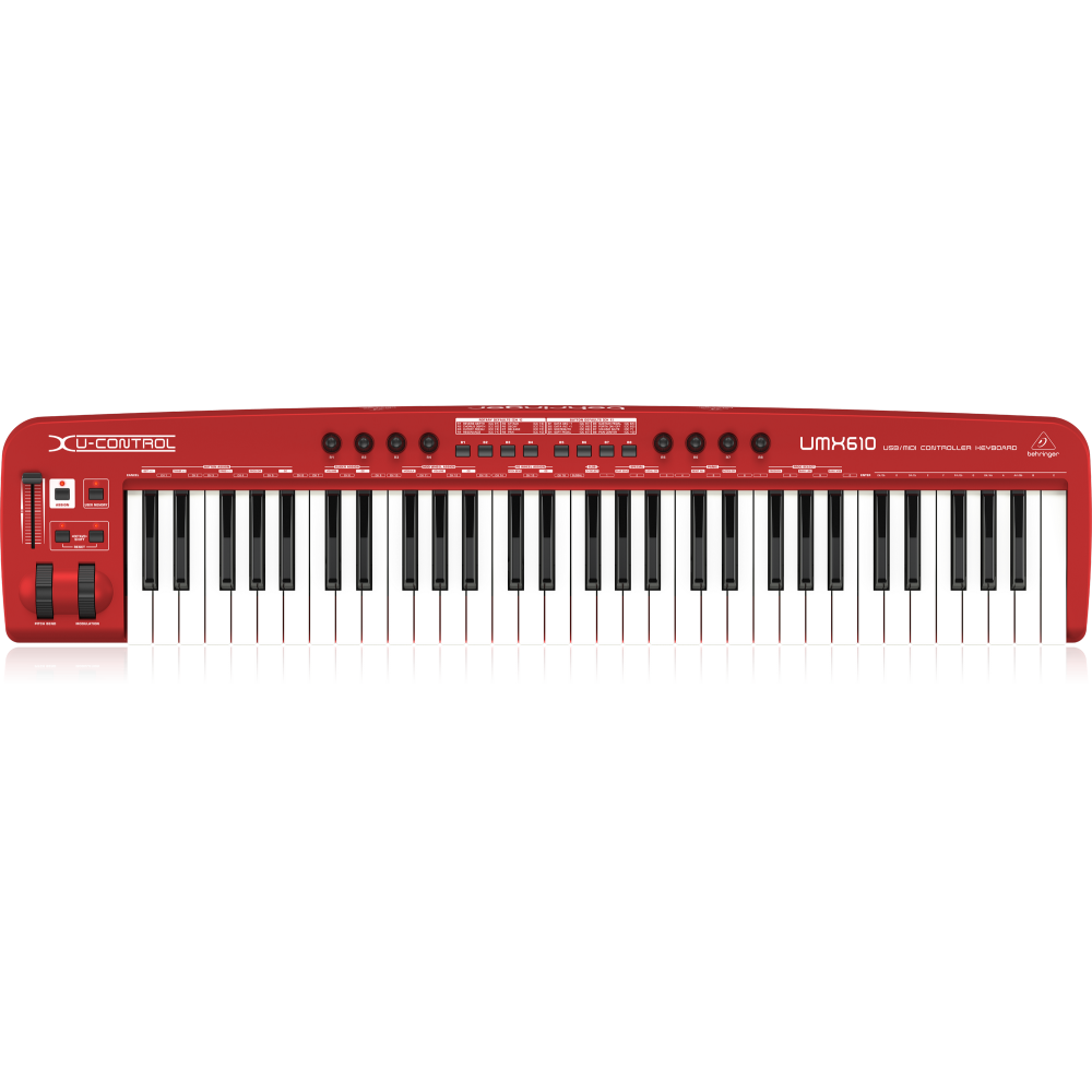 Behringer UMX610 61 Keys Midi Controller Keyboard for Best Price in India