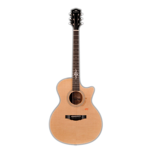 Kepma F1EGA Transacoustic Guitar