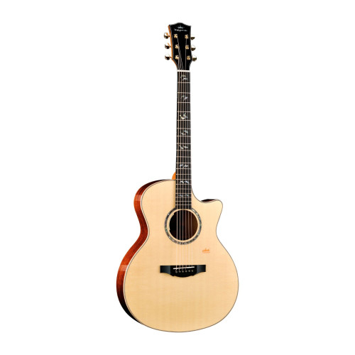 Kepma A1EGA All Solid Wood Semi Acoustic Guitar