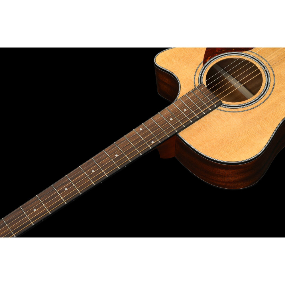 Kepm F0EGA Trans Acoustic Guitar -Natural, Cherry Burst