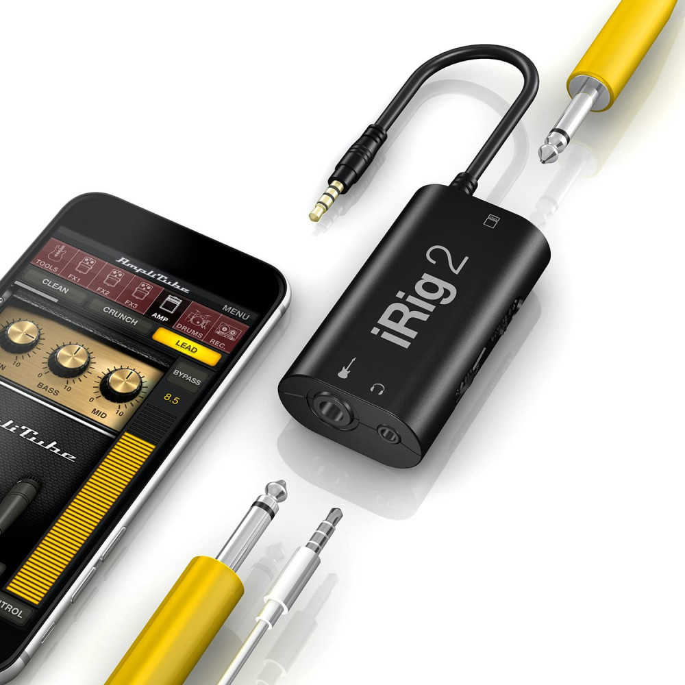 IK Multimedia iRig 2 Guitar Interface for IOS