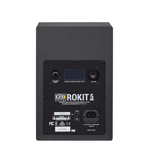 KRK ROKIT 5 G4 5" Powered Near-Field Studio Monitor-(Pair)