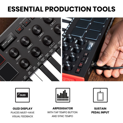 Akai MPK MINI MK3 25 Keys MIDI Controller