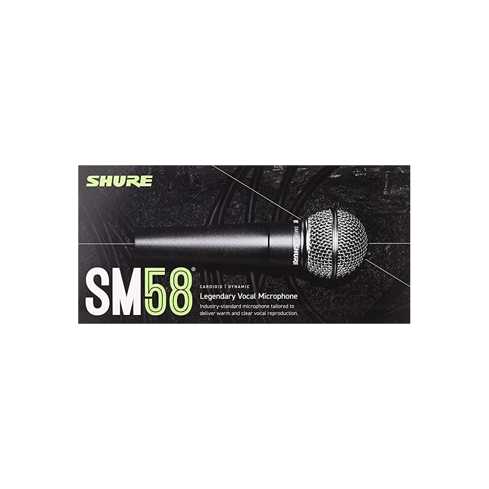 Shure SM58S Dynamic Vocal Microphone