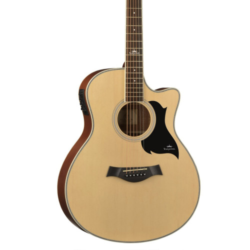 Kepma A1CE Semi Acoustic Guitar Matte | Kepma