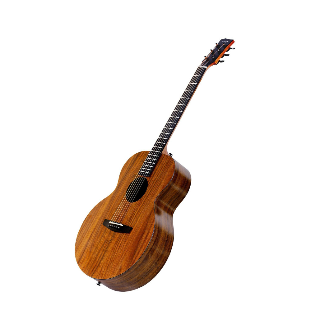 Get Professional Sound with Enya EM-X1 EQ 36" Acoustic Guitar - All KOA Finish