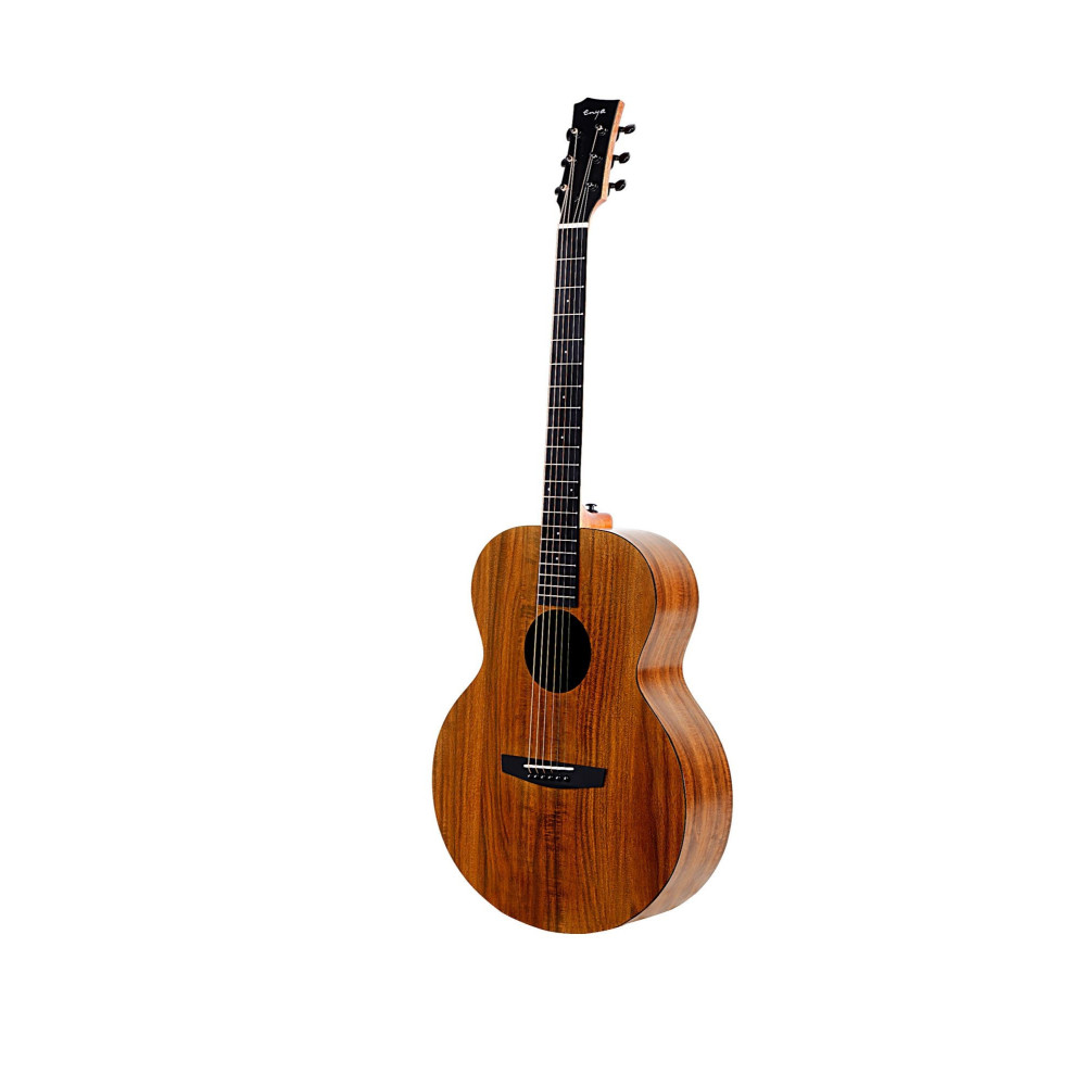 Get Professional Sound with Enya EM-X1 EQ 36" Acoustic Guitar - All KOA Finish