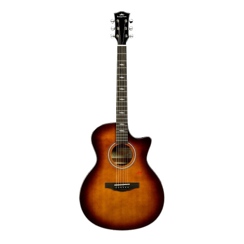 Kepma F1EGA Grand Auditorium Trans Acoustic Guitar