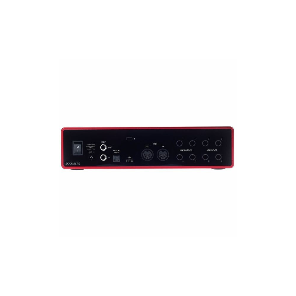 Buy Focusrite Scarlett 18i8 3rd Gen USB Audio Interface on Music Stores at a Best Price.