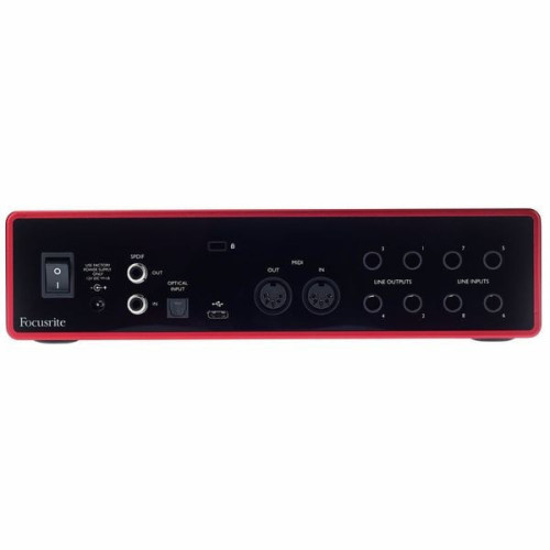 Buy Focusrite Scarlett 18i8 3rd Gen USB Audio Interface on Music Stores at a Best Price.