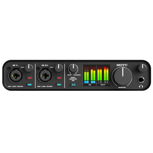 Motu M4 4-Channel USB-C Audio Interface