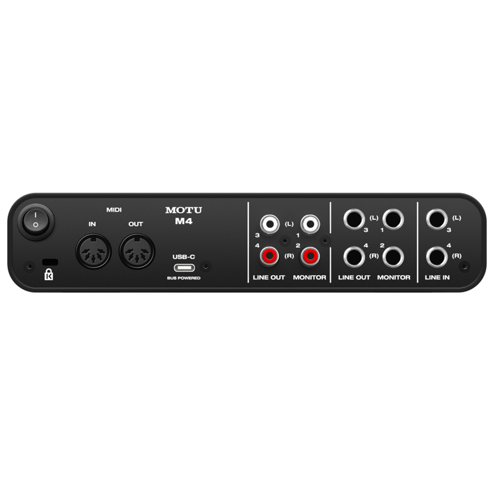 Motu M4 4-Channel USB-C Audio Interface