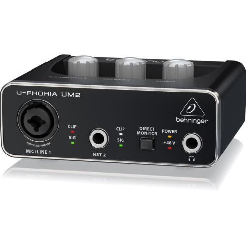 Behringer Uphoria UM2 Audio Interface for Best Price |Music Stores