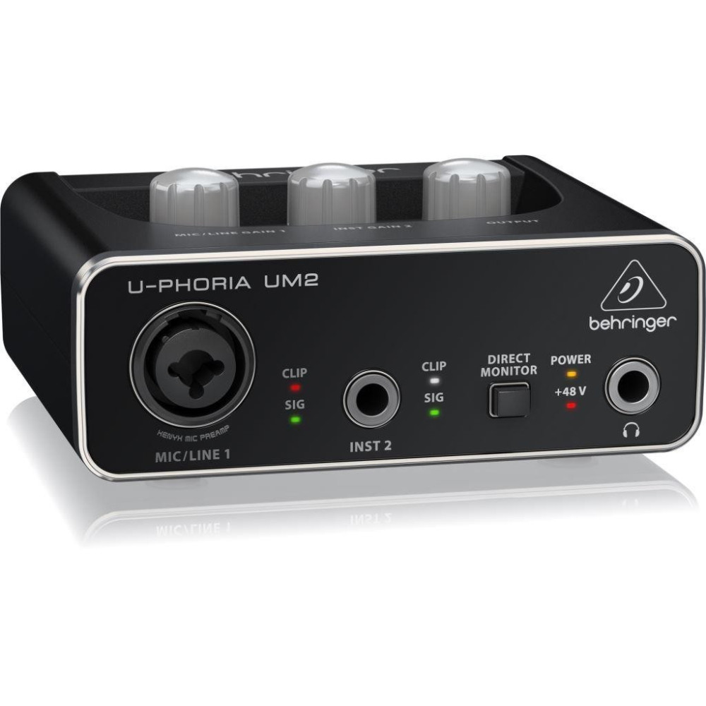 Behringer Uphoria UM2 Audio Interface for Best Price |Music Stores