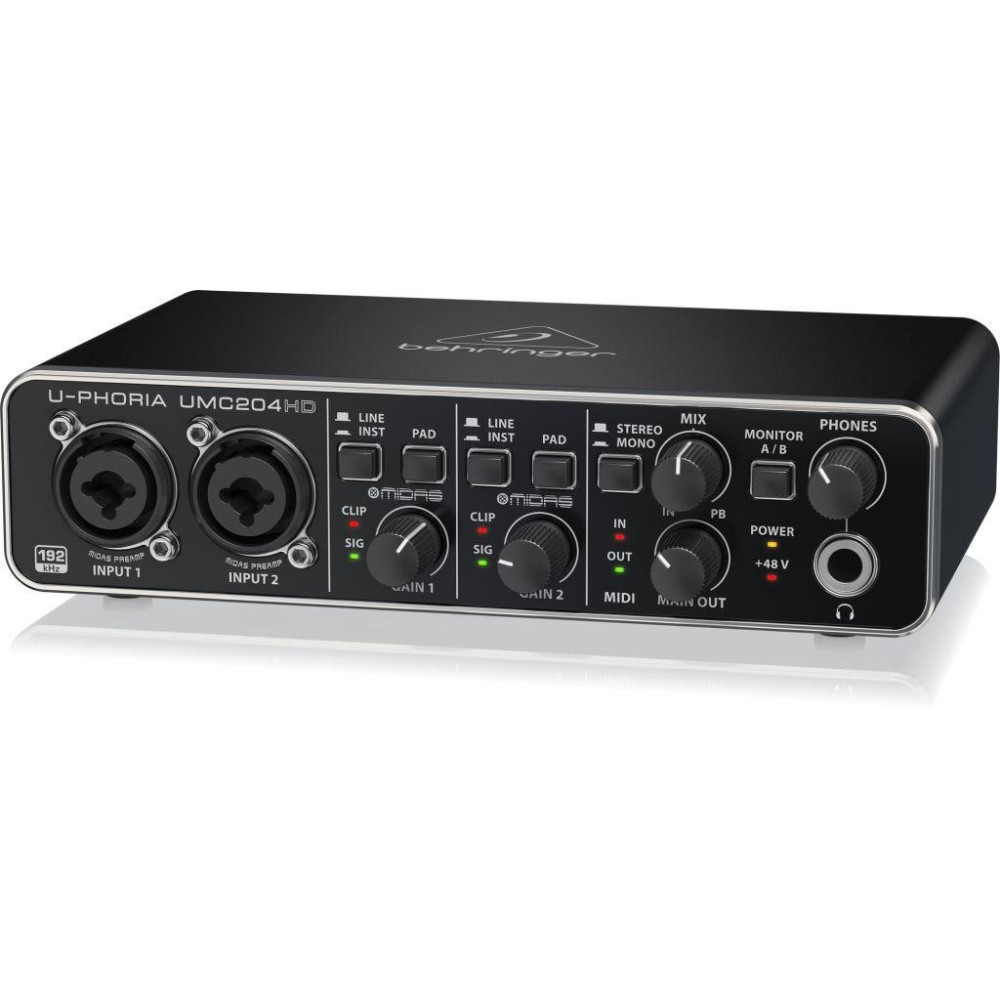 Behringer Uphoria UMC204HD Audio Interface