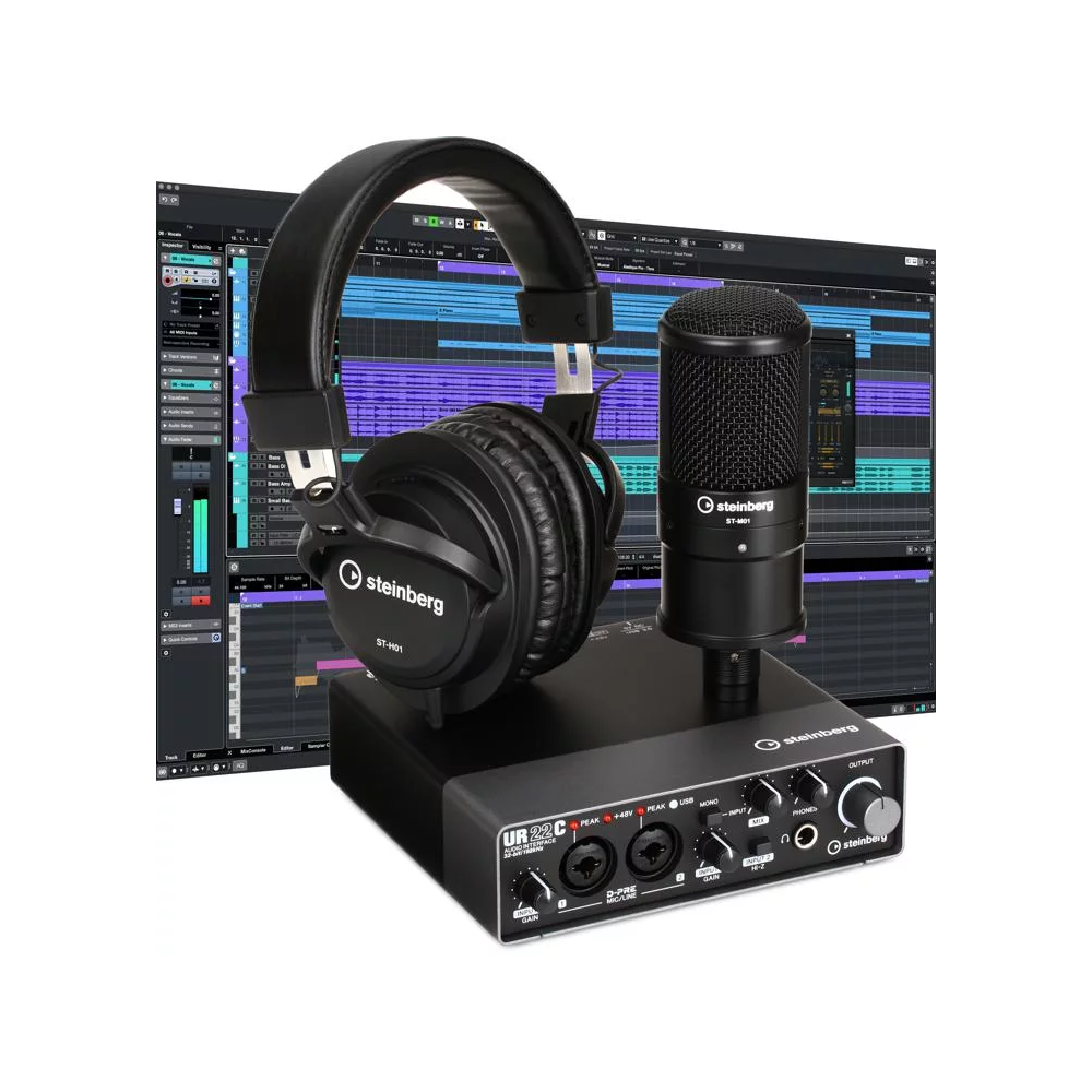 Steinberg UR22C Recording Pack for Best Price in India