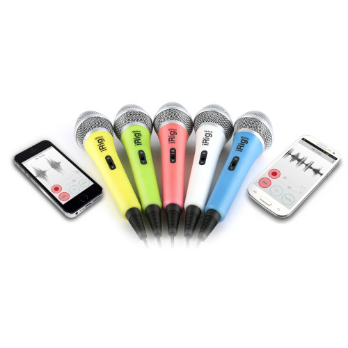 Irig Voice Handheld Microphone for Smart Phones and Tablets