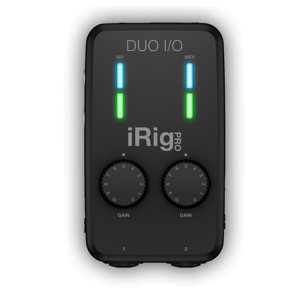 IK Multimedia Irig Pro DUO I/O Audio Interface for iPhone,iPad