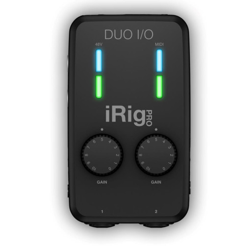 IK Multimedia Irig Pro DUO I/O Audio Interface for iPhone,iPad