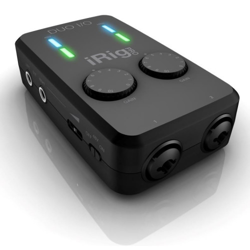 IK Multimedia Irig Pro DUO I/O Audio Interface for iPhone,iPad