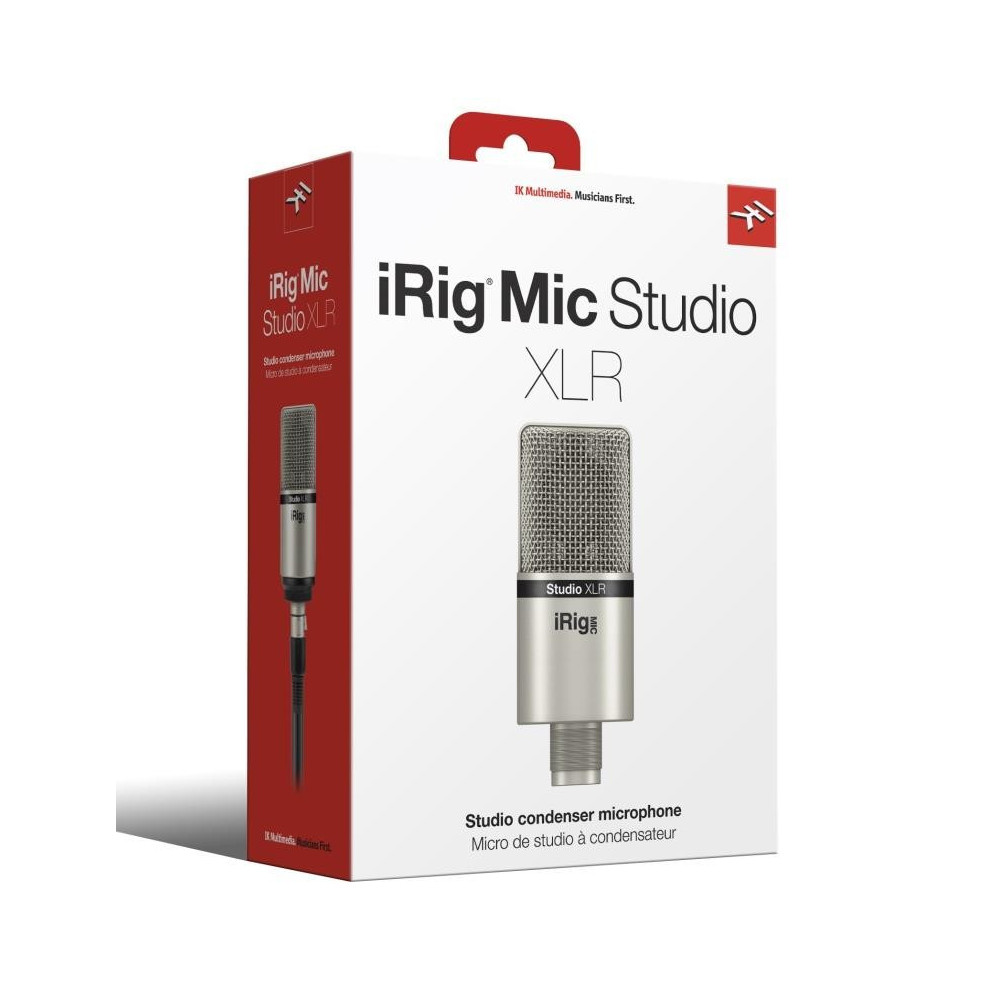 iRig Mic Studio XLR – Large-Diaphragm Digital Condenser Microphone