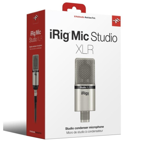 iRig Mic Studio XLR – Large-Diaphragm Digital Condenser Microphone