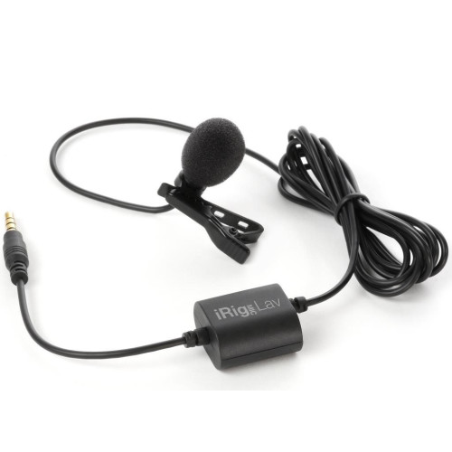 iRig Mic Lav – Professional Lavalier Mic for iPhone, iPad, Mac/PC